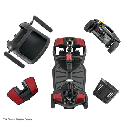 Patinete de movilidad de 4 ruedas Pride S54LXLIT GoGo Endurance Li