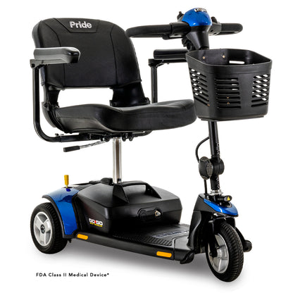 Pride SC40E Go Go Elite Traveller 3 Wheel Travel Mobility Scooter