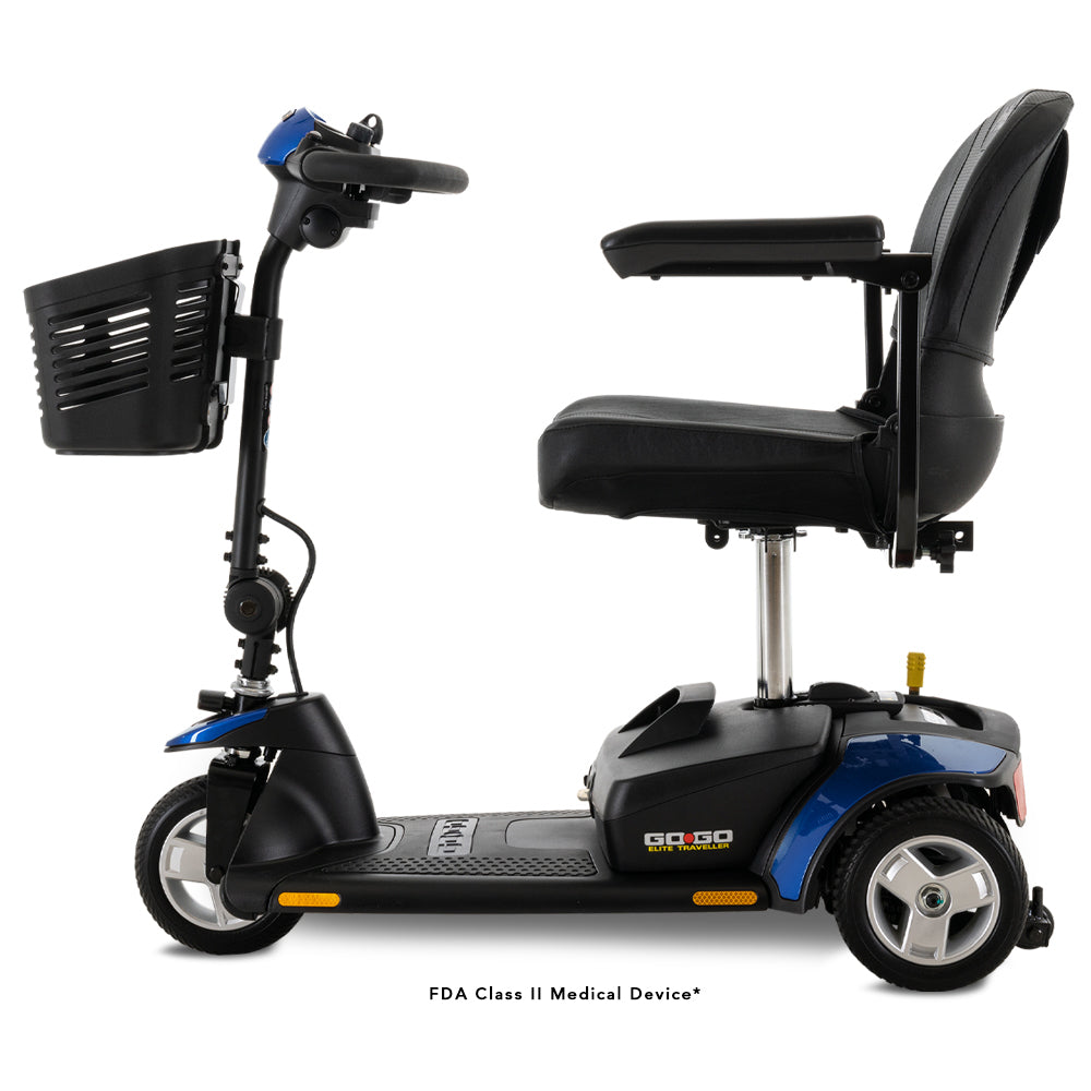 Pride SC40E Go Go Elite Traveller 3 Wheel Travel Mobility Scooter