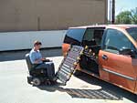Roll-A-Ramp MiniFold Powered Ramp for Minivans
