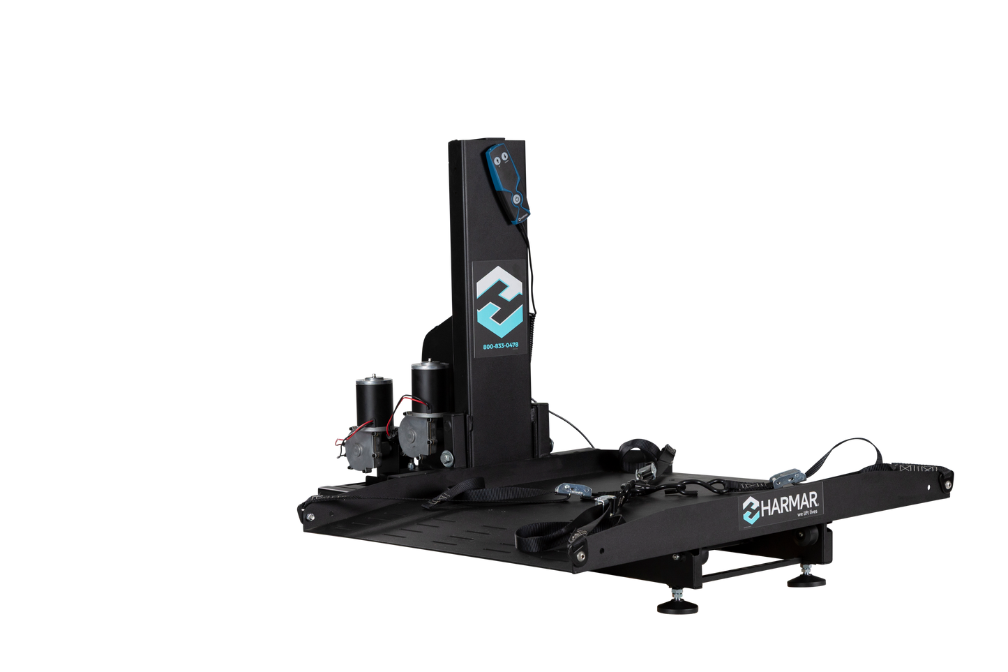 Harmar AL600 Classic Hybrid Fully Electric Auto Platform Power Wheelchair or Scooter Lift