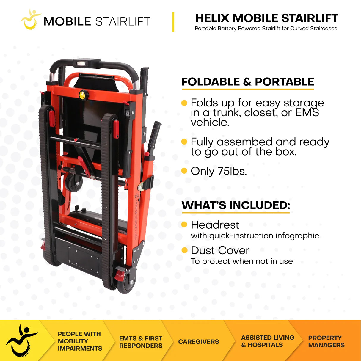 Helix Mobile Stairlift