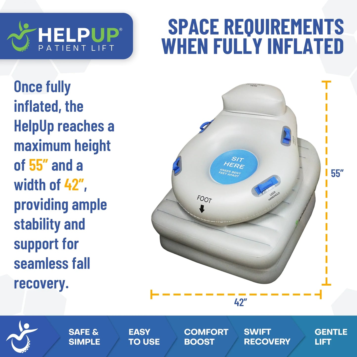 HelpUp Fall Recovery Patient Lift