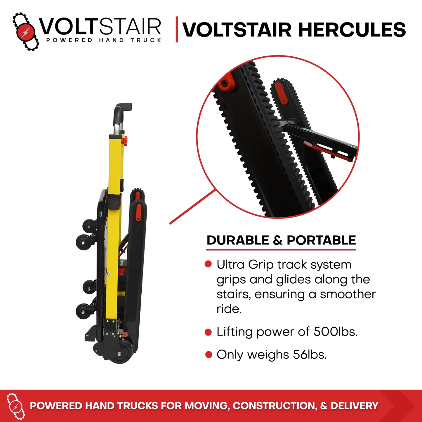 Voltstair Hercules Powered Handtruck