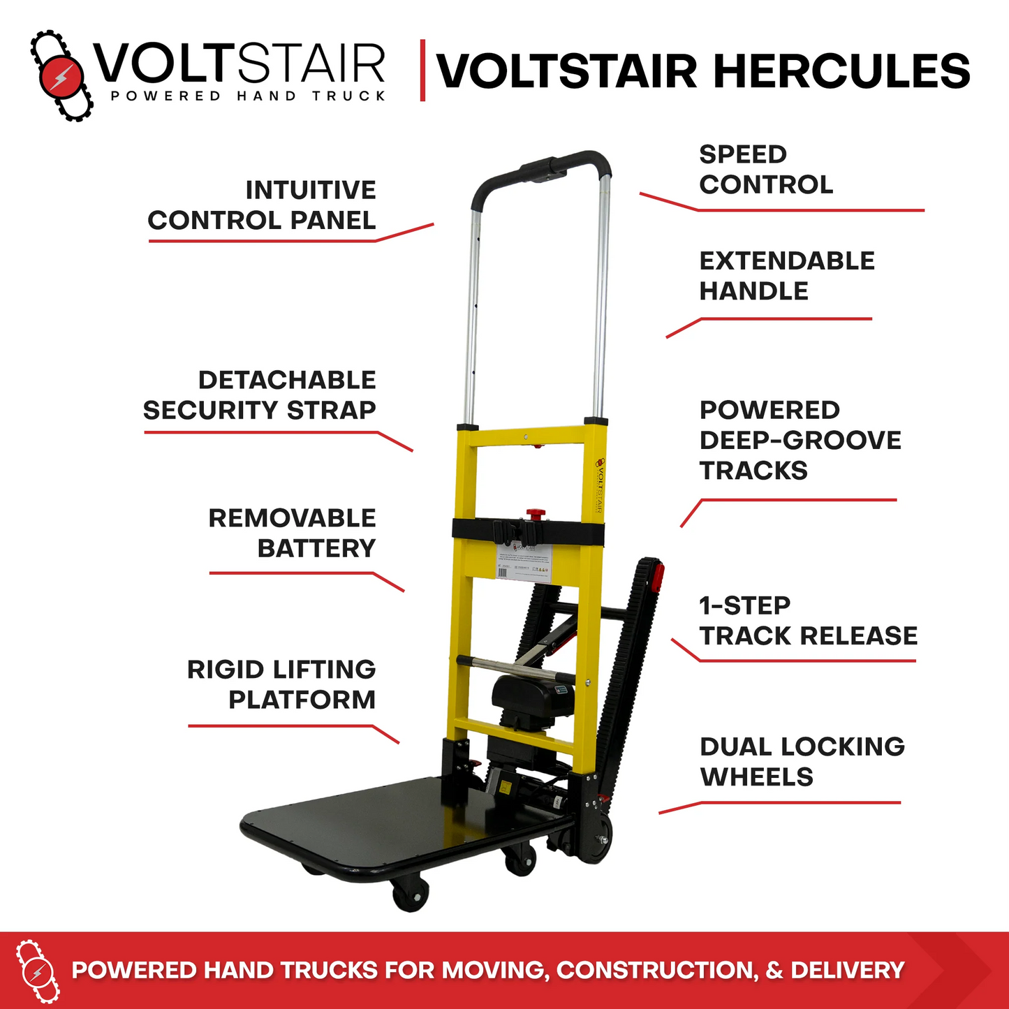 Voltstair Hercules Powered Handtruck