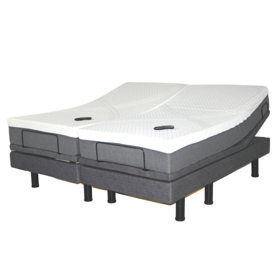 Golden Passport Hi Low Mattress Only Split King (GT-MAT100A-KB)