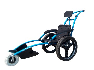 Hippocampe Lightweight Foldable Beach Wheelchair