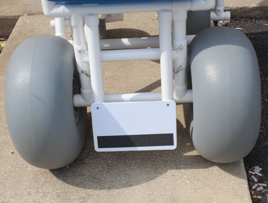Healthline WheelEEZ® Rear Swivel Beach Wheelchair w/balloon wheels