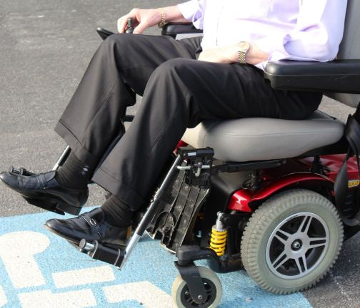 Pride Jazzy Elevating Leg Rests ELR Set