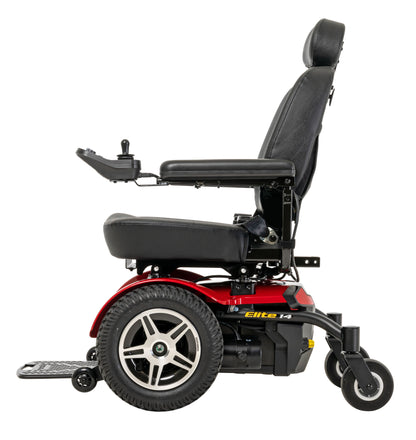 Pride Jazzy Elite ES In-Line, Front-Wheel Drive Power Wheelchair Open Box Return Showroom Model