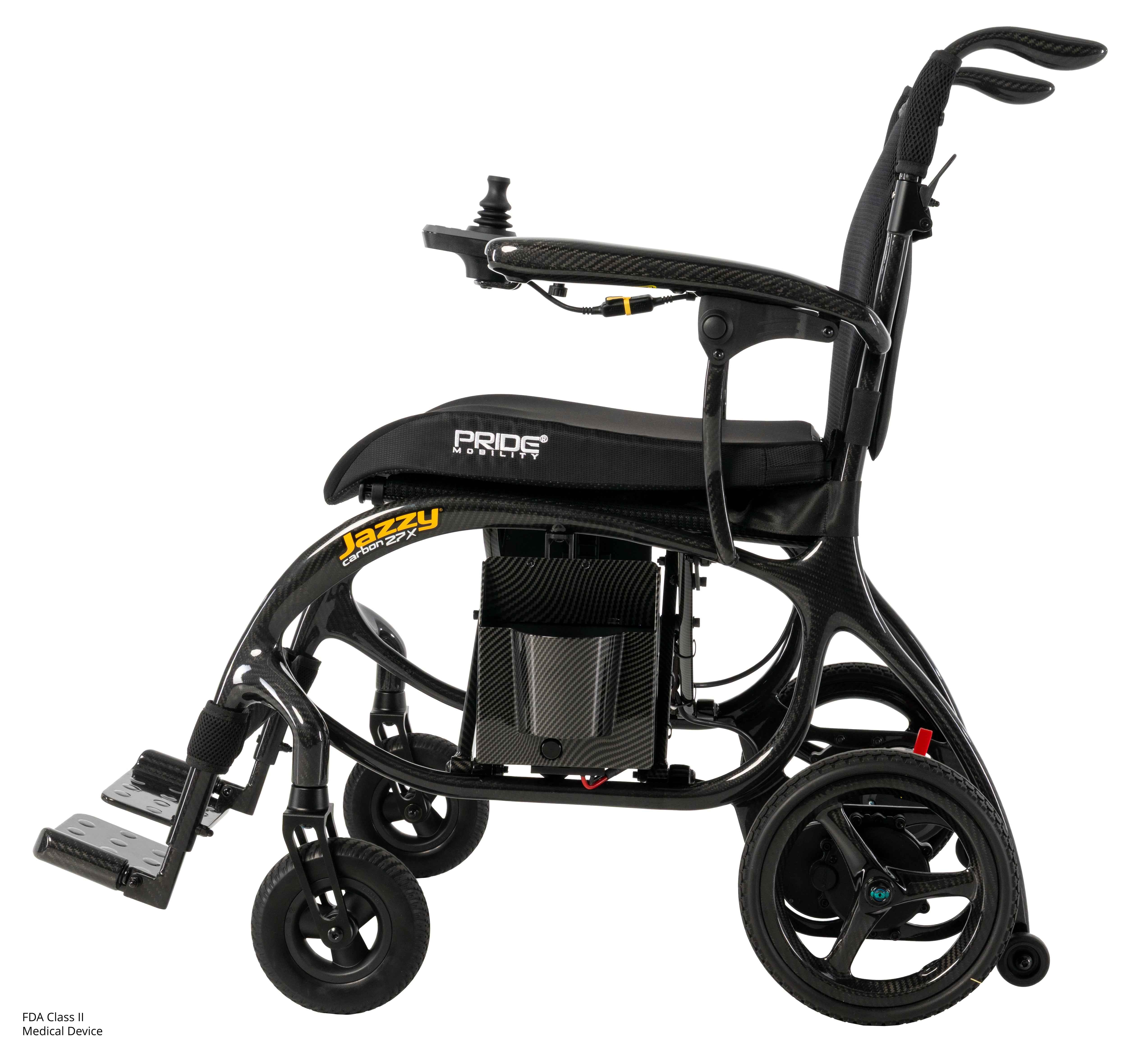 Pride Mobility Jazzy Carbon 27X Ultra Light Folding Power