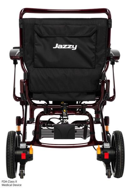 Pride Jazzy Carbon HD Ultra Light Heavy Duty Power Wheelchair (Blue Sky)