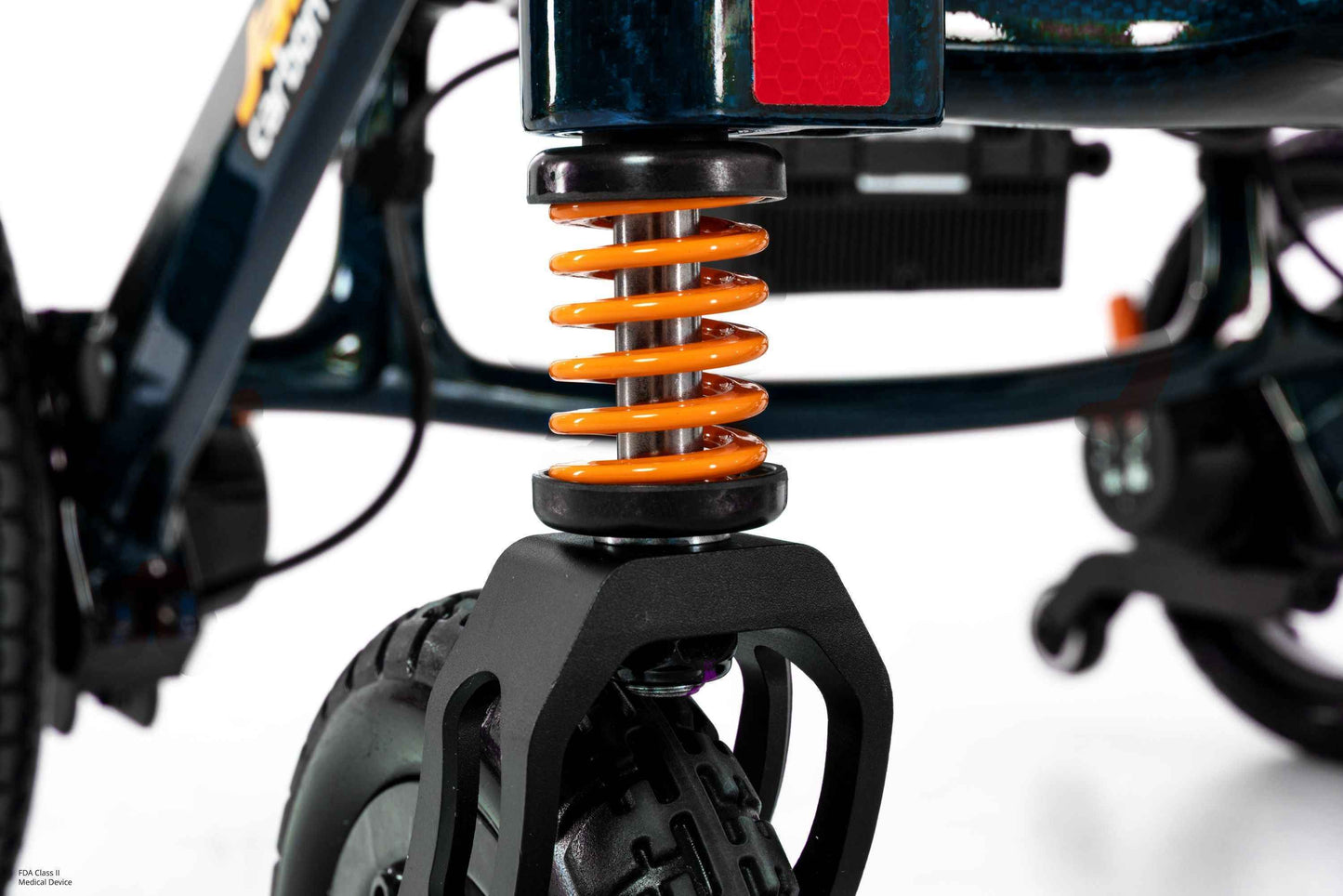 Pride Jazzy Carbon HD Ultra Light Heavy Duty Power Wheelchair (Blue Sky)