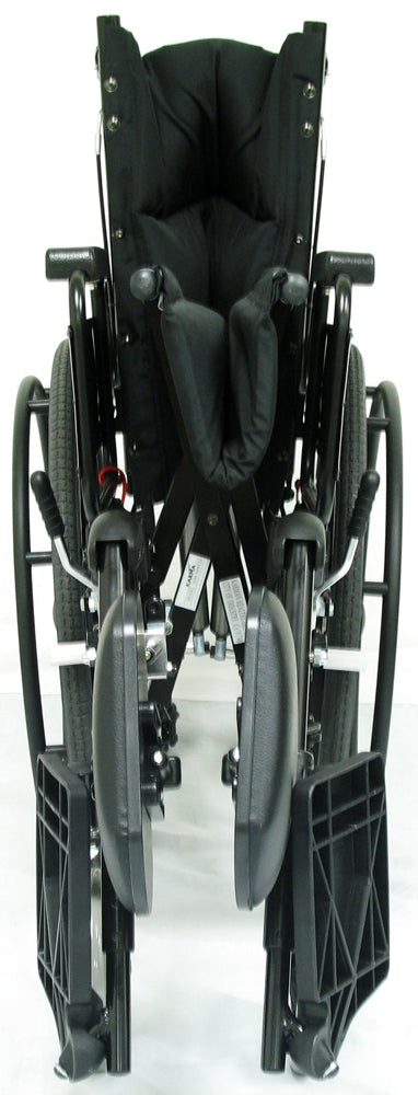Karman KM-5000 Ultra Lightweight Recliner Wheelchair with Removable Desk Armrest