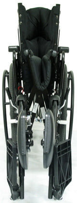 Karman KM-5000 Ultra Lightweight Recliner Wheelchair with Removable Desk Armrest