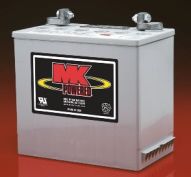 MK Battery M22NF Sealed GEL Battery (Pair- 2 Batteries)