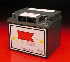 MK Battery M40 Sealed AGM Battery (Pair- 2 Batteries)