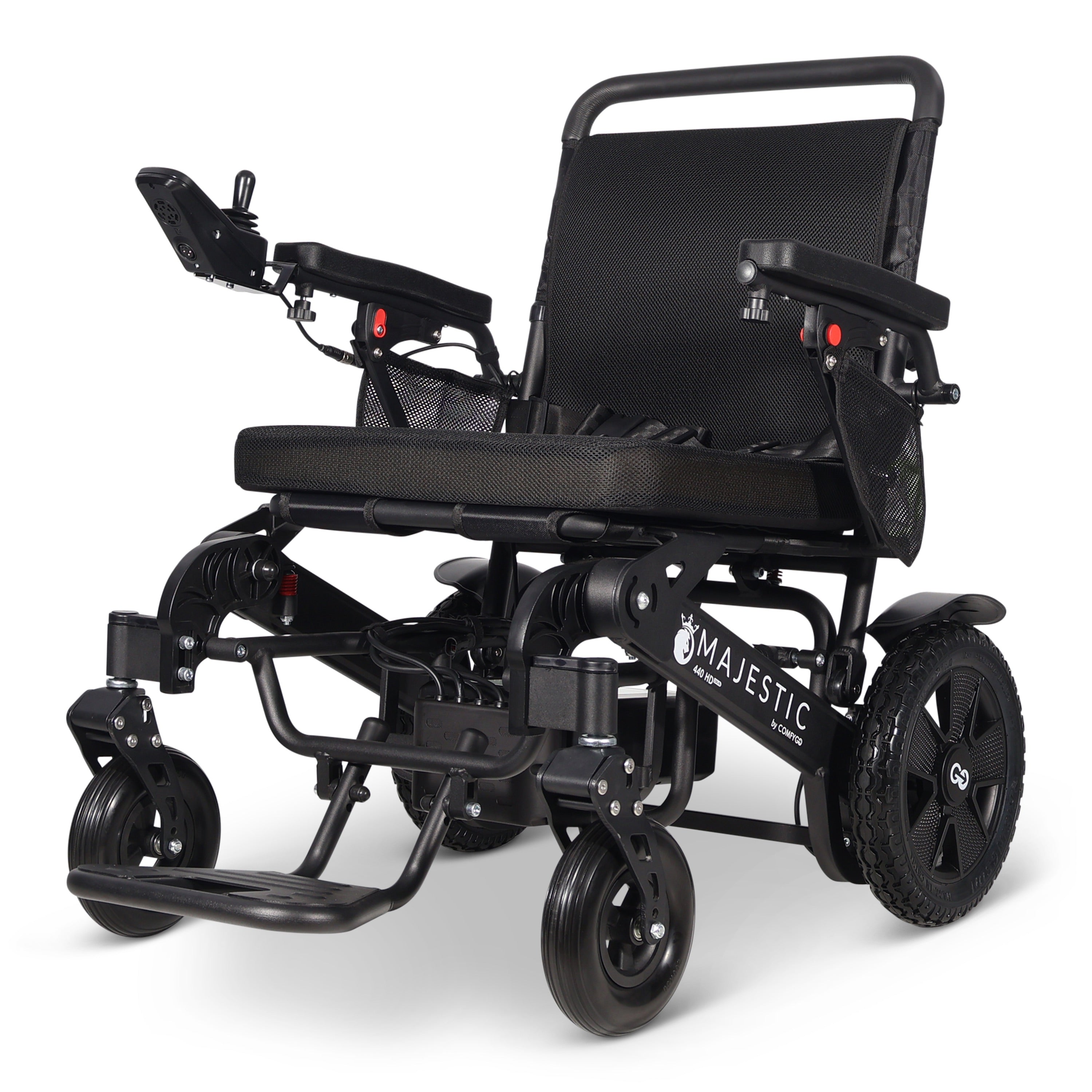 ComfyGO Mobility Auto-Folding Remote Controlled Power Wheelchair