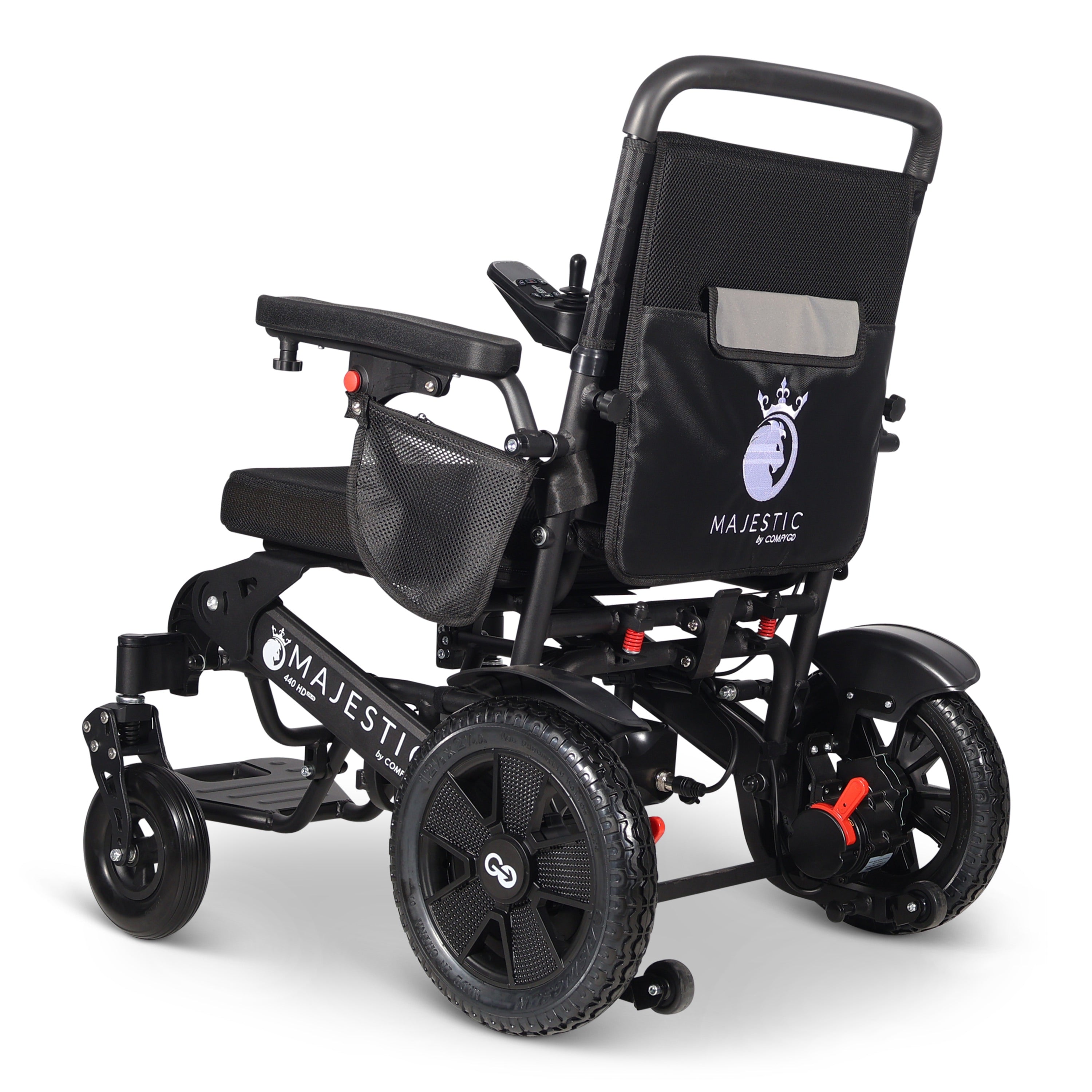 洋楽 KONFLIC WORLD ComfyGO Mobility Auto-Folding Remote Controlled Power Wheelchair
