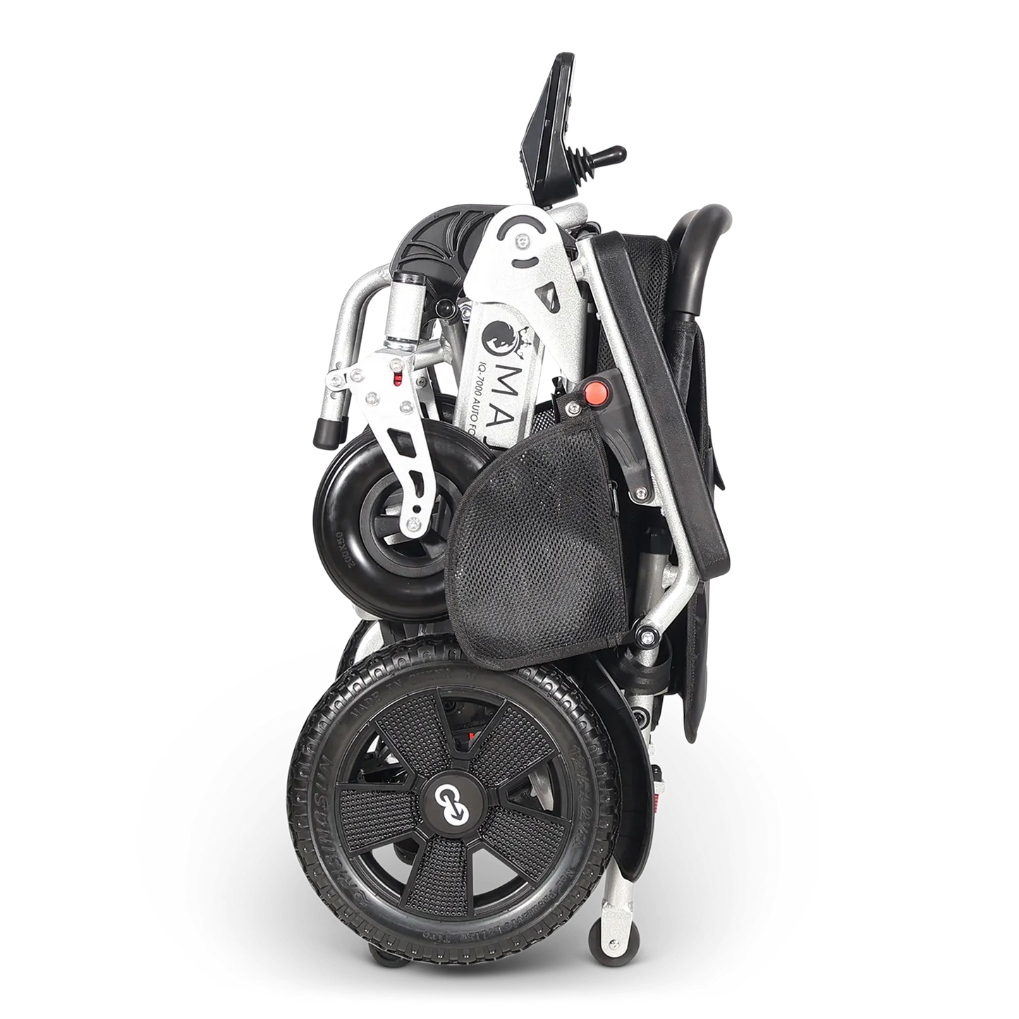 ComfyGO Mobility Auto-Folding Remote Controlled Power Wheelchair-1Q7000AF