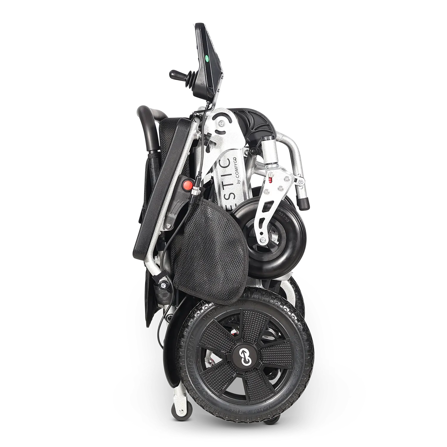 ComfyGO Mobility Auto-Folding Remote Controlled Power Wheelchair-1Q7000AF