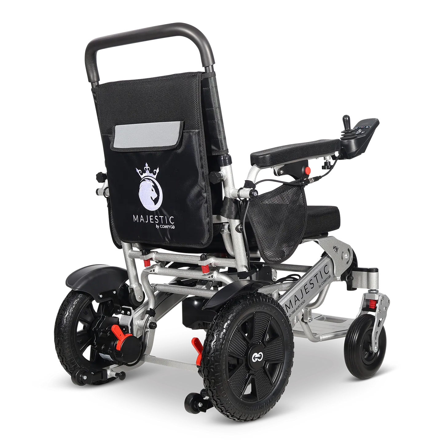 ComfyGO Mobility Auto-Folding Remote Controlled Power Wheelchair-1Q7000AF