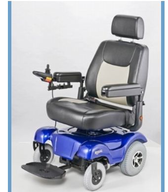 Merits® Regal P310 Rear Wheel Drive Power Wheelchair