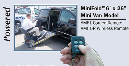 Roll-A-Ramp MiniFold Powered Ramp for Minivans