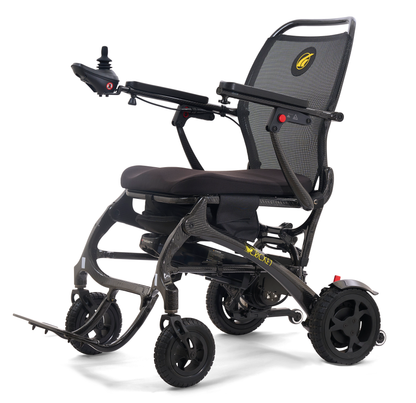 Fauteuil roulant électrique pliable et léger en fibre de carbone Golden Cricket