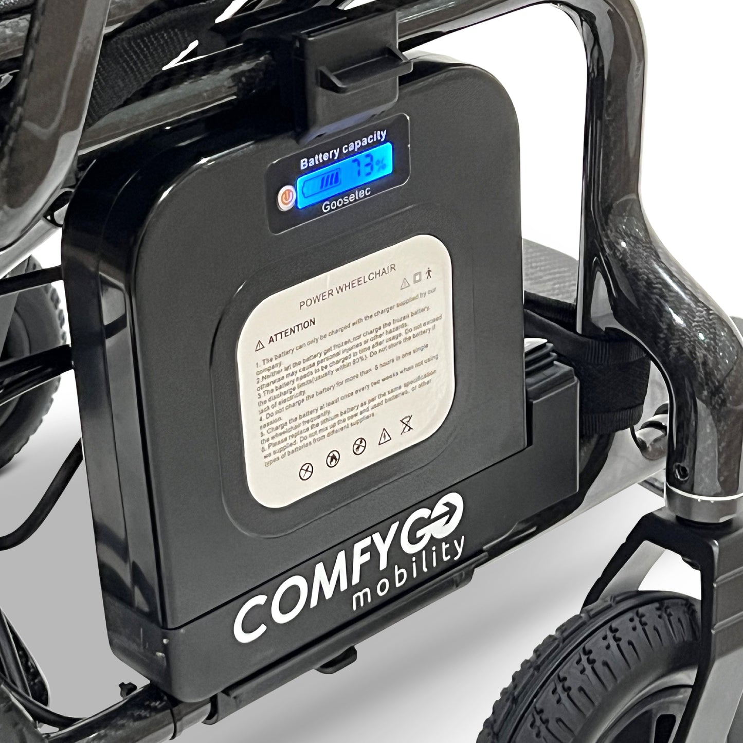 ComfyGo Mobility Phoenix Max Carbon Fiber Power Wheelchair