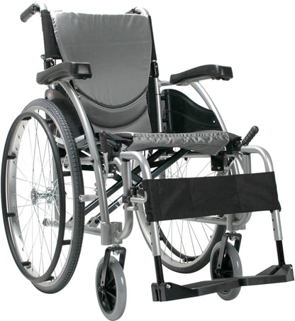 Karman S-Ergo 115 Ultralight Manual Wheelchair featuring S-Shape Seating System