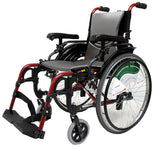 Karman S-Ergo 305 Ultra Lightweight Ergonomic Manual Wheelchair with Swing Away Footrests