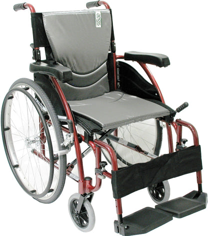 Karman S-Ergo 115 Ultralight Manual Wheelchair featuring S-Shape Seating System