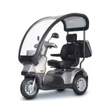 Afikim Afiscooter S3 Heavy Duty 3 Wheel Mobility Scooter Canopy Silver