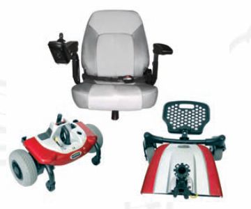 SHOPRIDER Smartie Portable Lightweight Power Wheelchair