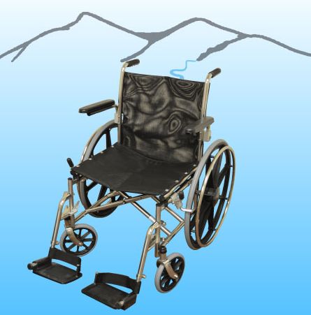 Aquatic Pool Wheelchair - Stainless Steel