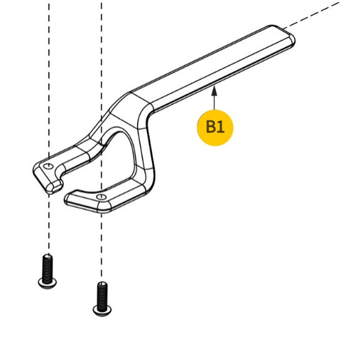 JOYSTICK MOUNTING BRACKET ASSEMBLY-MEC2304447