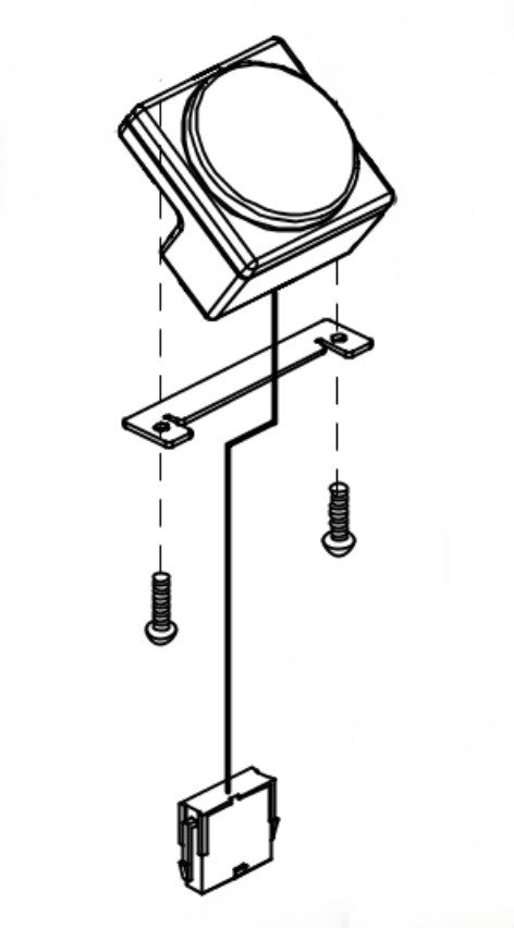 Pride - AMBIENT VOLTMETER ASSEMBLY WITH PLASTICS / BATTERY CHARGE INDICATOR