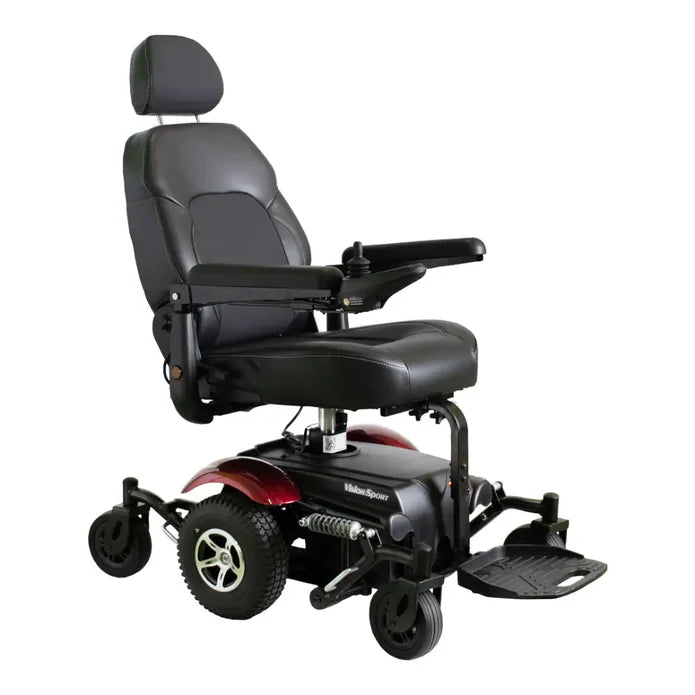 Merits P326A Vision Sport Mid-Wheel Drive Power Wheelchair