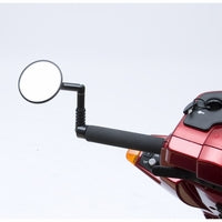 Ensemble de rétroviseur Pride Mobility pour scooters à barre droite (T)