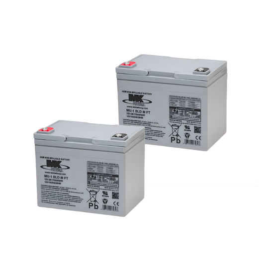 U1 12V 35AH AGM Battery ( Sold in pairs )