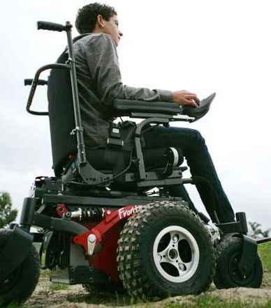 V6 Frontier Off Road Heavy Duty Electric Wheelchair