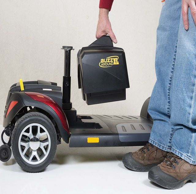 Golden GB121B-STD Standard Buzzaround XL 3 Wheel Travel Mobility Scooter