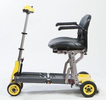 Merits Yoga Manual Folding Travel Mobility Scooter