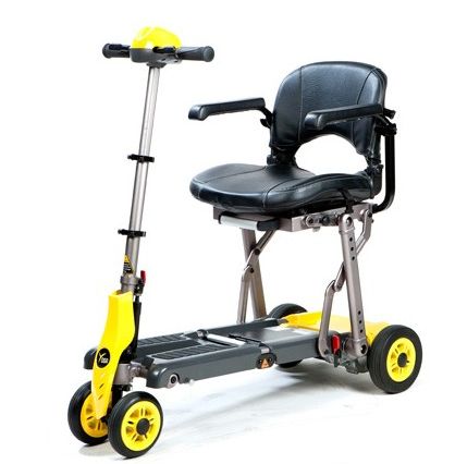 Merits Yoga Manual Folding Travel Mobility Scooter
