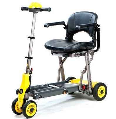 Merits Yoga Manual Folding Travel Mobility Scooter
