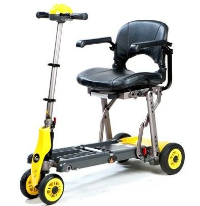 Merits Yoga Manual Folding Travel Mobility Scooter