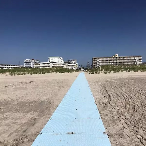 AccessDeck Beach Mat - USA Ground Accessibility Mat for Effortless Mobility at the Beach