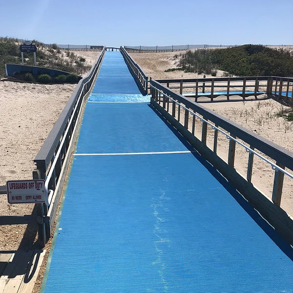 ACCESSMAT by Access Rec Non Woven 100% Recycled Polyester Roll Beach Mobility Mat System