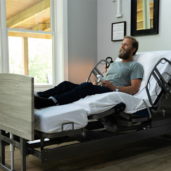 Med-Mizer ActiveCare Pivot Lay to Sit and Stand Adjustable Bed